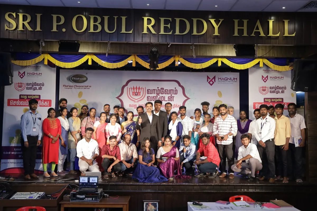RAHAA associates and team at Sri P. Obul Reddy Hall
